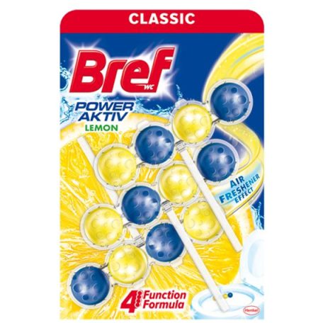 Bref Power Aktiv lemon WC-frissítő 3x50 g