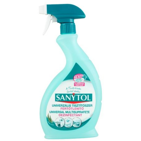 Sanytol Fertőtlenítő felülettisztító spray univerzális 500 ml