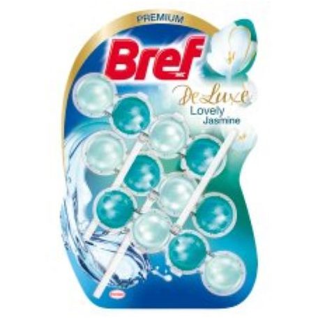 Bref Deluxe Jázmin WC-frissítő 3x50 g
