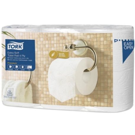 Tork Extra Soft kistekercses toalettpapír  - fehér - 110406