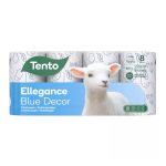 Tento Ellegance Blue Decor toalettpapír 8 tekercses