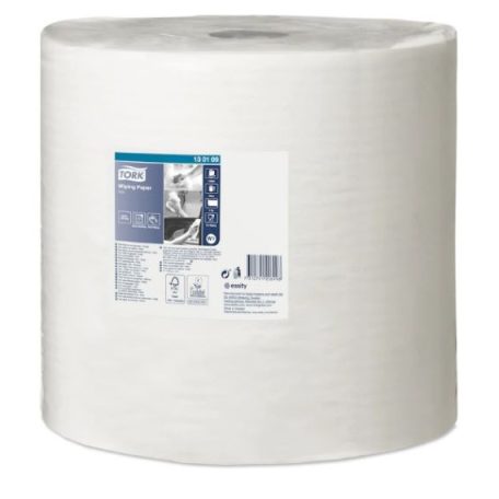 Tork törlőpapír, tekercses - fehér - 130109