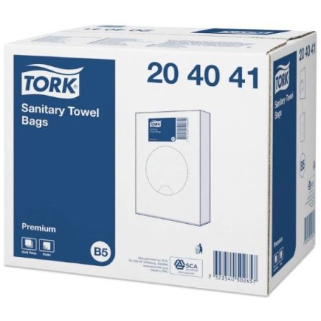 Tork intim tasak gyűjtő - fehér - 204041