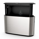 Tork Xpress® pultra tehető Multifold kéztörlő-adagoló - Rozsdamentes acél/műanyag - 460005