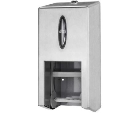 Tork belsőmag nélküli Mid-size toalettpapír-adagoló - Rozsdamentes acél - 472019