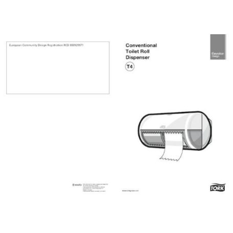 Tork kistekercses toalettpapír-adagoló - fehér - 557000