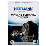 HEITMANN fekete színfrissítő kendő 10 db