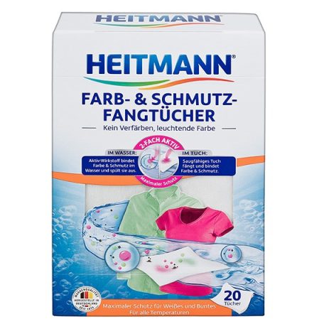 HEITMANN szín- és szennyfogó kendő 20 db