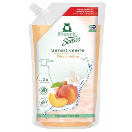 Frosch Folyékony szappan utántöltő Barack 500ml 