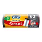 SWIRL Fixierband szemeteszsák 60L / 10 db