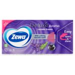   Zewa Deluxe 3 rétegű papír zsebkendő Lavender Dreams 90 db