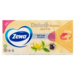 Zewa Deluxe 3 rétegű papír zsebkendő Spirit of Tea 90 db