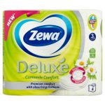   Zewa Deluxe 3 rétegű toalettpapír Camomile Comfort 4 tek. 