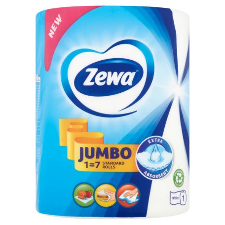 Zewa Jumbo 2 rétegű papírtörlő White 1 tek. 325 lap