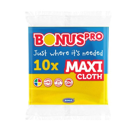 Bonus PRO MAXI Általános törlőkendő sárga 10/1 HoReCa - HACCP