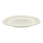 Papírtányér ovális cukornád komposztálható 25,4 cm x 19,05 cm, 125 db / cs