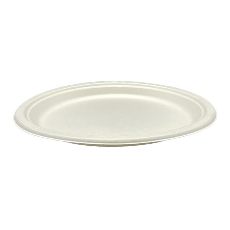 Papírtányér ovális cukornád komposztálható 25,4 cm x 19,05 cm, 125 db / cs
