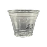 Shaker Pohár víztiszta 200 ml  PET, 50 db / cs