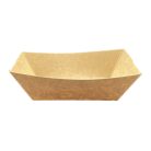Papírcsónak snack kraft barna 160 x 118x 40 mm, 300 db / cs