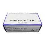 Nitril kesztyű XL méret, 200 db/doboz