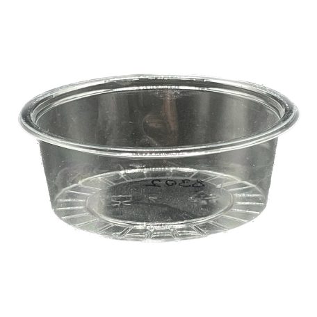 Szószos - Öntetes tálka 75 mm 80 ml PET, 100 db / cs