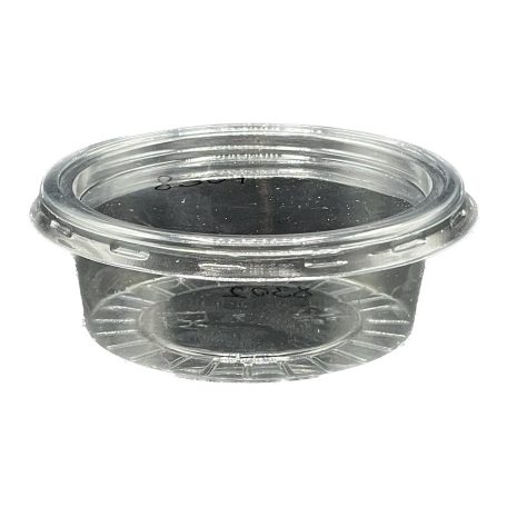 Szószos - Öntetes tálka 75 mm 80 ml PET, 100 db / cs
