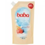   Baba Folyékony krémszappan tej és gyümölcsillat utántöltő, 500 ml