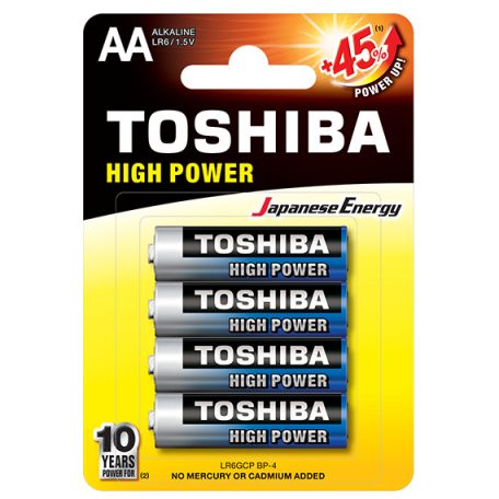 Toshiba alkáli elem AA/4db