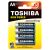 Toshiba alkáli elem AA/4db